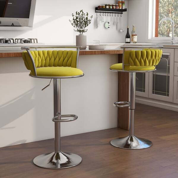 revolving adjustable bar chair
