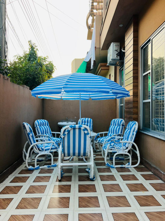 8pcs Phool Miami Chair Set