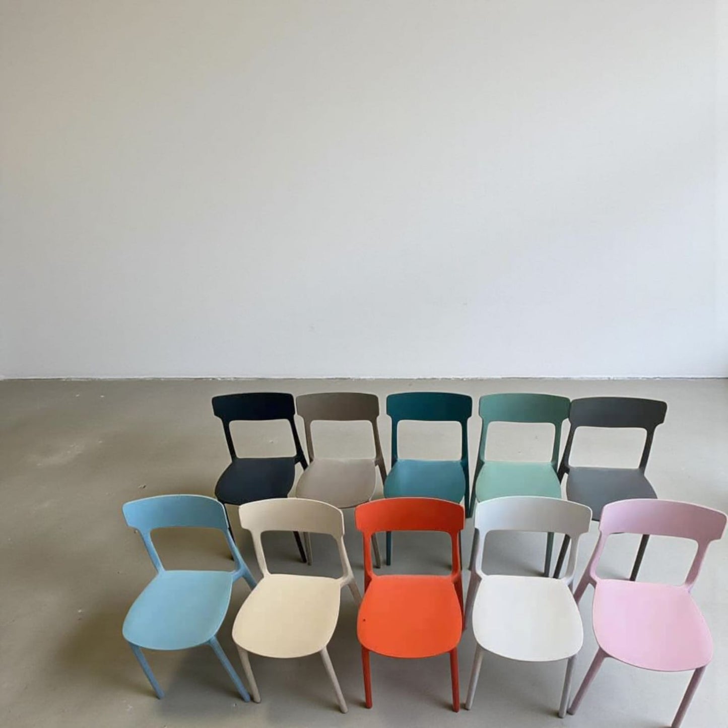 stylish plastic chair