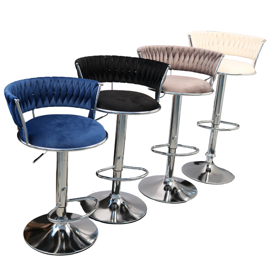 revolving adjustable bar chair